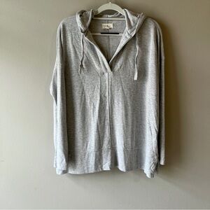 Lou & Grey Light Gray Women's Hoodie